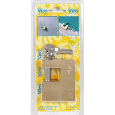 Viro Bl Art. 505.7 Lucchetto Serranda 50 Mm (1/2)