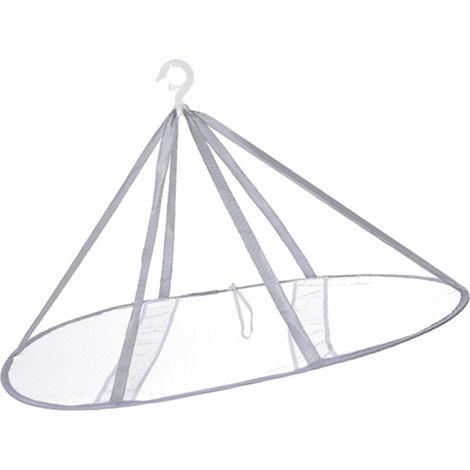 Étendoir à Linge Pliable - Séchoir à Mailles pour Vêtements, Jouets, Maillots de Bain et Serviettes - Compact et 1 Couche (1/5)