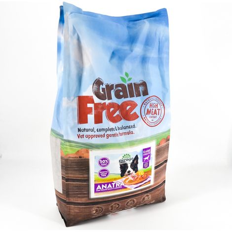 CROCCHETTE PERAGA GRAIN FREE PER CANE ADULTO 12KG ANATRA CIBO PER CANI