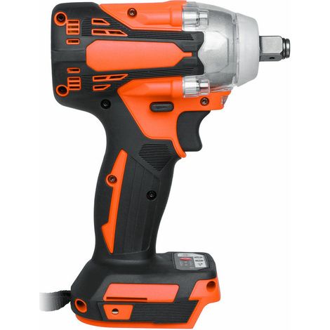 2 en 1 Clé à Choc 800N.m. Li-Ion Brushless Sans Fil électrique 1/2" Clé 1/4" Tournevis Perceuse pour Makita 18V Batterie (1/4)
