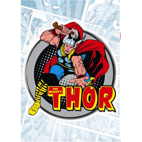 Stickers muraux- Thor Comic Classic (1/2)
