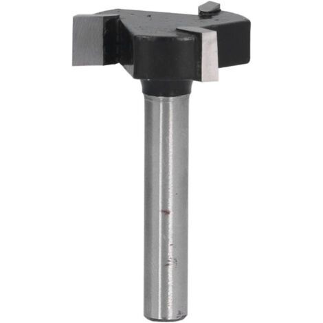 Fraîse à surfacer 6mm 3 dents pour aplanissement de planches, coupe CNC et travail du bois (1/5)