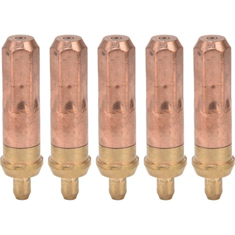 5Pcs Buse de Chalumeau G01-300 1 pour Soudage et Découpe Acétylène - Kit d'Accessoires (1/5)
