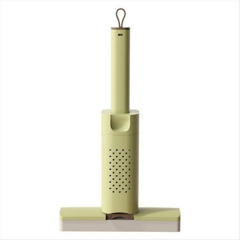 Mini Balai à Franges - Éponge de Nettoyage Portable pour Cuisine Salle de Bain Chambre - 1 Pièce (1/5)