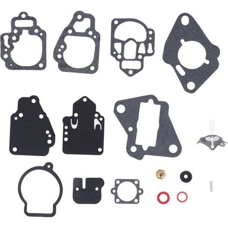 Carburador repair kit, solid carburetor rebuild kit, replacement for Mariner 6 8 9.9 10 15 20 25 HP (1/4)