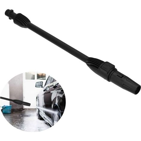 Lance de nettoyeur haute pression Karcher K2 K3 K4 K5 K6 K7 – Buse réglable avec jet concentré et éventail – Laiton léger et plastique durable (1/5)