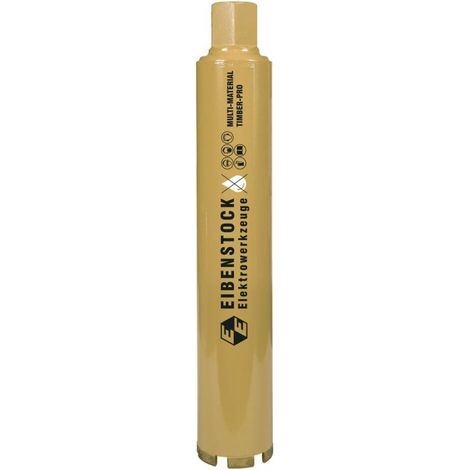 EIBENSTOCK Foret diamanté à sec multi-matériaux TIMBER-PRO 1¼", Ø 68 mm, longueur utile 350 mm, 6 segments - 36W06800
