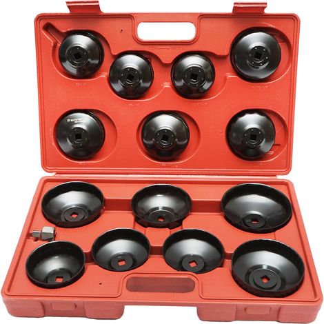 Set di chiavi per filtri olio, 15 pezzi Breckner Germany (1/5)