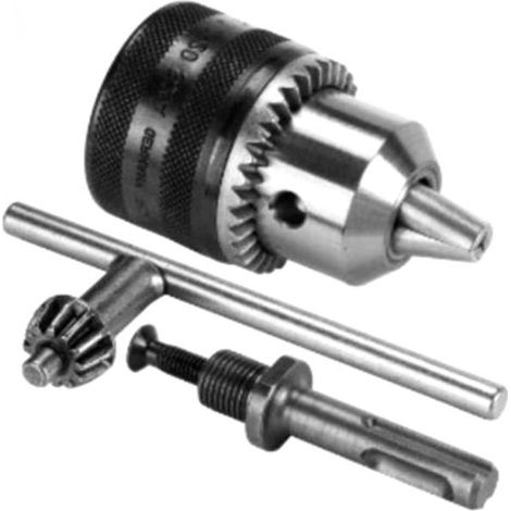 MANDRINO PER TRAPANO A CREMAGLIERA 13 mm + ADATTATORE SDS Plus (1/3)