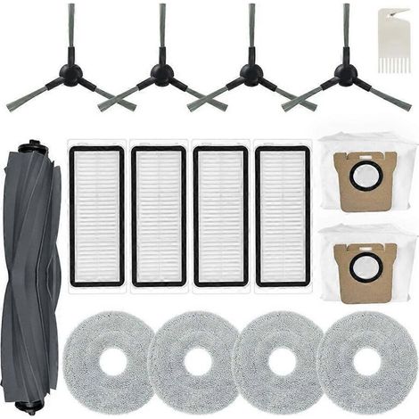 Kit de remplacement pour aspirateur robot Dreame L20 Ultra/L30 Ultra : brosse + filtre + lingettes de nettoyage (ensemble complet de consommables) (1/5)