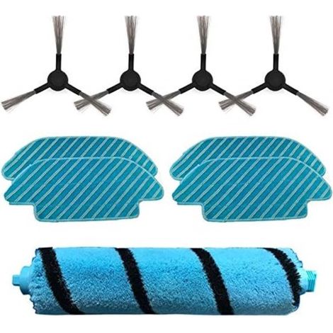 Teppichbürsten und Wischmopp Set, passend für Conga 3490 4090, Xiaomi STYJ02YM Staubsauger (1/4)