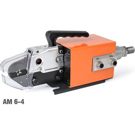 Pince à sertir pneumatique pour embouts de câbles à sertissage carré (0,25–6 mmq)