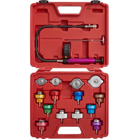 Sealey Cooling System Pressure Test Kit 16pc VS006