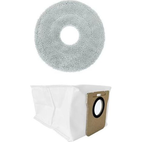 Kit Accessoires Remplacement - Brosse Latérale - Chiffon Nettoyage - Filtre À Poussière - Pour Aspirateur Robot P20 PRO - 5 Pièces Chaque (1/5)