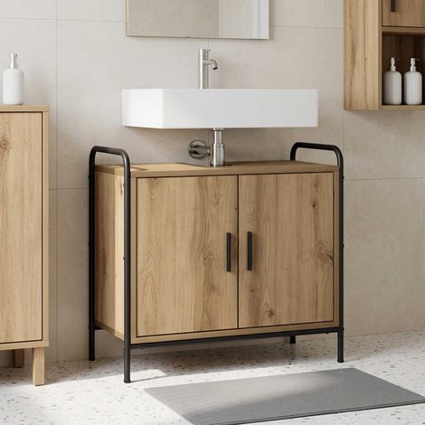 Mobile da Bagno Rovere Artigianale 65,5 x 34 x 61 cm vidaXL (1/5)