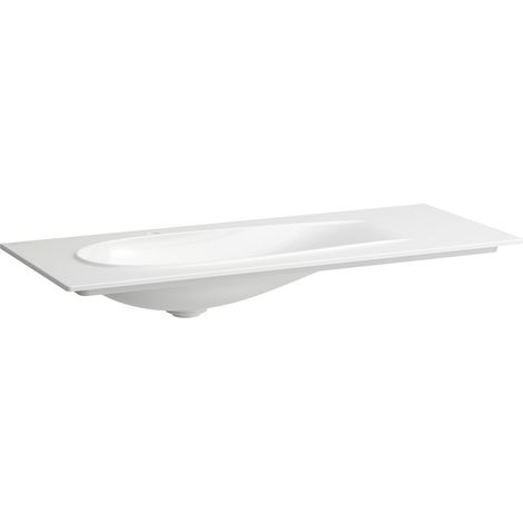 LAUFEN Il Bagno Alessi lavabo à poser, sans trou pour robinet, (1/4)