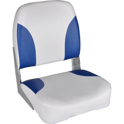 INLIFE Sièges de bateau 2 pcs Dossier pliable avec oreiller 41x36x48cm (1/5)