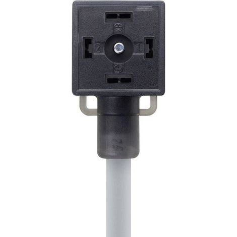 Connettore per valvola forma A Nero VA21-230.0-5/P01 Poli:2+PE 8047823 Escha Contenuto: 1 pz. (1/3)