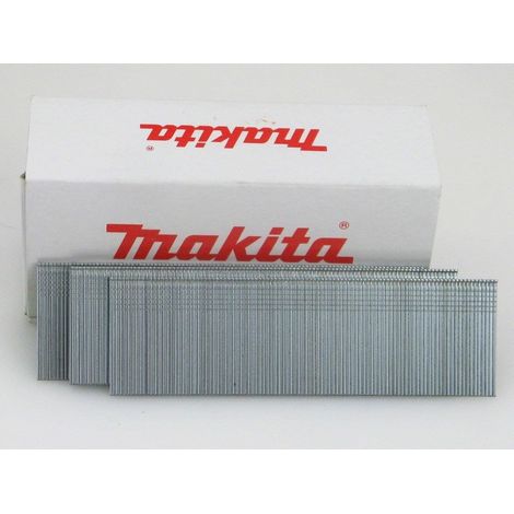 Caja de 5000 mini clavos, calibre 18, galvanizados, para clavadoras neumáticas (DBN500, SKN12, NT45A, IM50) - Makita F-31896 (1/3)