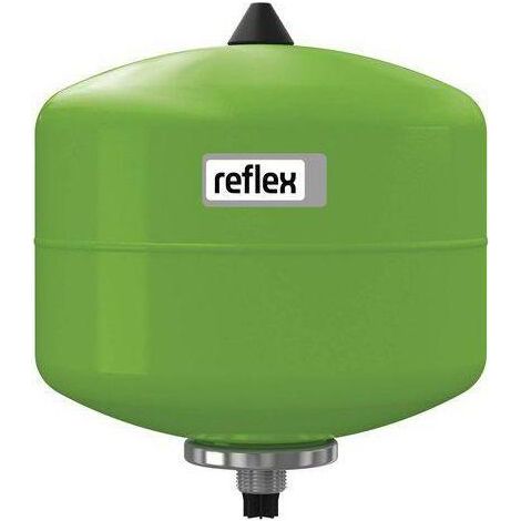 Reflex Refix DD 8, durchströmtes Membran-Druckausdehnungsgefäß, grün, 10/4 bar, 7308000 (1/2)
