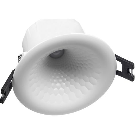 Faretto da incasso non orientabile bianco 3w 3000K luce calda (1/4)