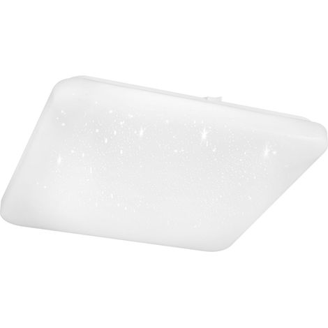 Luminaire plafonnier LED Pogliola, lampe de plafond avec effet crystal (1/5)