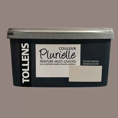 TOLLENS Peinture acrylique multi-usages 'Couleur Plurielle' satin Distinguée 3 L (1/2)
