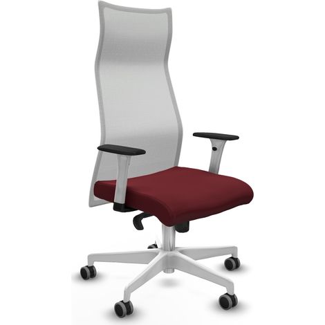 Silla de Oficina Albacete Piqueras y Crespo B1B026G Granate