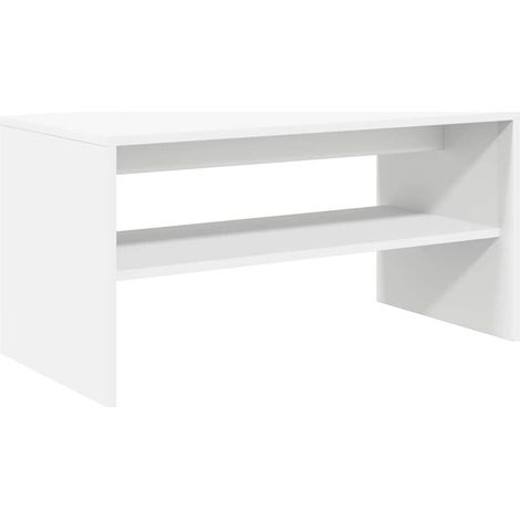 Meuble TV，Banc TV，Armoire TV blanc 60x40x40 cm bois d'ingénierie CFW468016 (1/5)