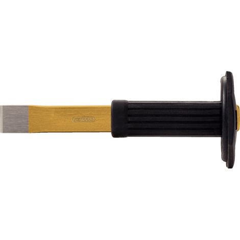 Burin extra-plat avec poignée de sécurité, 230mm (1/2)