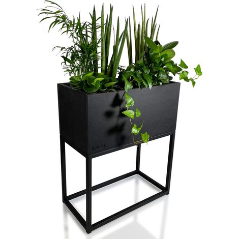 Soporte metálico para flores LOFT FIORINO 42x22x50 cm (1/5)