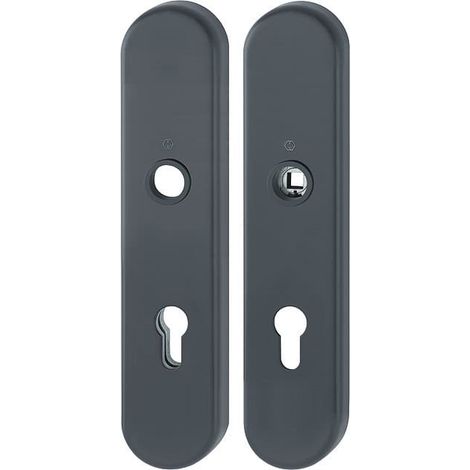 HOPPE® Schutz-Langschildpaar 3331/3310, ZT, Aluminium, 11985136 (1/2)