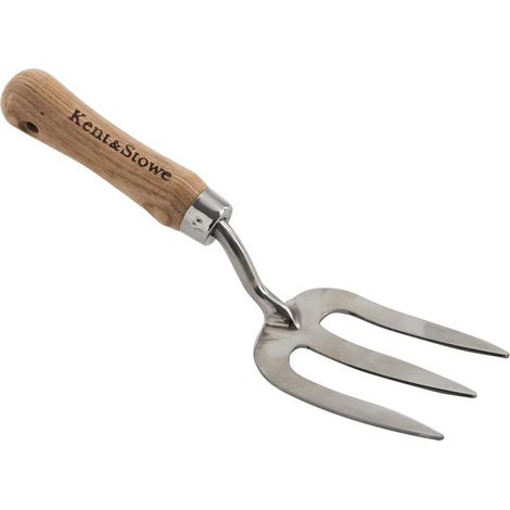 Kent & Stowe 70100761 Stainless Steel Garden Life Hand Fork, FSC K/S70100761