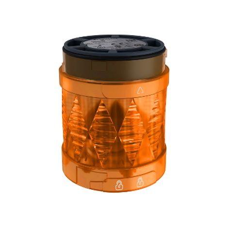 Elemento luminoso Ø60mm - FISSO - LED arancio - IP65 - XVUC25