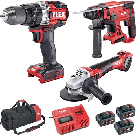 Kit combiné Flex 497444 18V 5Ah