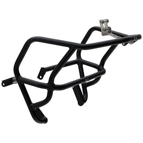 PROTECTORES DE MOTOR Y RADIADOR DE ALUMINIO CROSSPRO PARA YAMAHA XTZ 690 TENERE 700 '25, EDICIÓN RALLY '25 - NEGRO (SE ADAPTAN A LA PLACA ORIGINAL DEL MOTOR) (1/5)