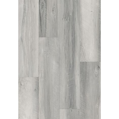 Mexen Portland échantillon de panneaux en vinyle 1240 x 182 mm SPC 6,5 mm, sous-couche IXPE 1,5 mm, 4 V-Fuga, noyer - F1071-S (1/2)