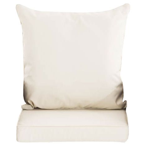 Kissenbezug Sessel Fisolo Rundrattan creme