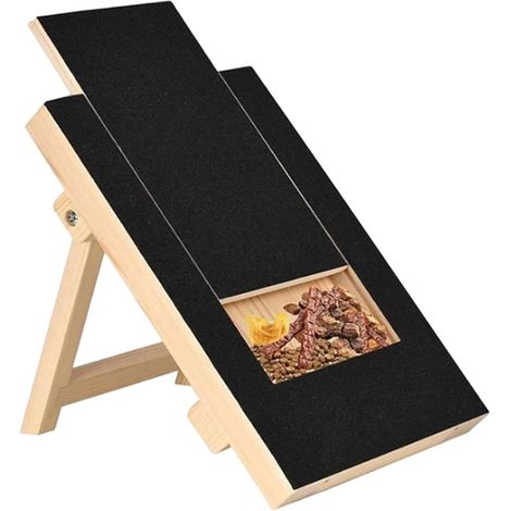 Kratzmatte für Hunde Interaktive Leckerli-Box aus Holz für die Pfotenpflege Krallenfeile und Krallenschärfer für Haustiere – geeignet für Zuhause, Wohnung und Wohnzimmer (1/5)