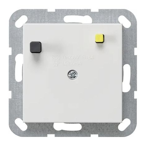 Gira FI-Schutzschalter 30 mA System 55 Reinweiß [266403], 2664 03