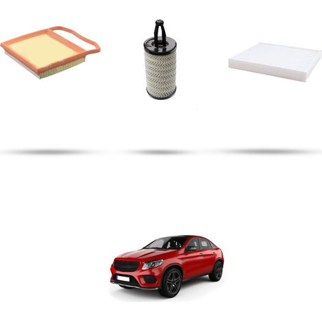 Kit tagliando 3 filtri compatibile con Mercedes GLE Coupe (C292) GLE 43 AMG 287kw Dal 2017 (1/5)