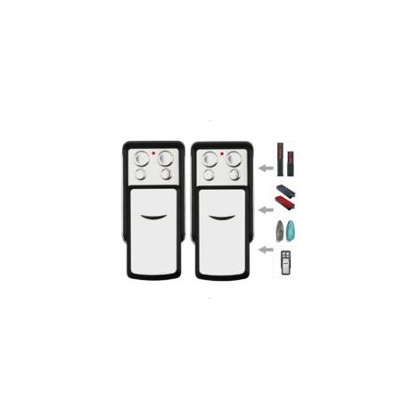 Sdre-4031 868 MHz Garagentor-Fernbedienung kompatibel mit Sommer 868 MHz 4020 4026 TX03-868-4 4021 4025 4011 4031 4035 Rolling-Code-Fernbedienungen (Smile-2PACK)