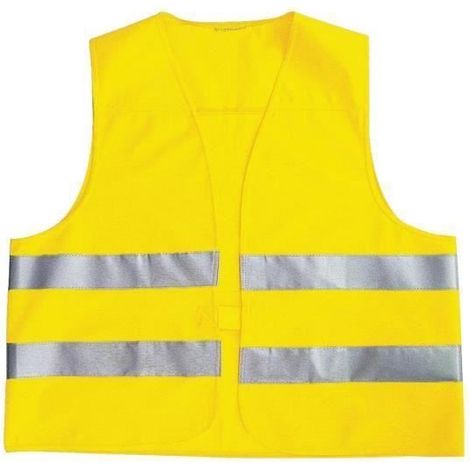Gilet de sécurité pour adultes - Jaune (1/4)