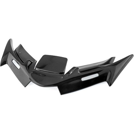 Ailerons de carénage avant de moto en plastique ABS noir (paire) pour YAMAHA YZF R15 V4.0 2022 2023 (1/4)