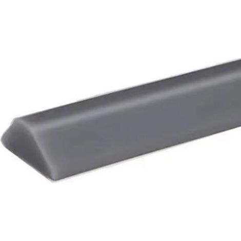 Ruban imperméable en silicone, barrière d'eau, seuil de douche barrière d'eau, barrière anti - inondation, barrière acoustique 100cm, gris-Chrom (1/5)