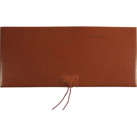 Thermo TECH silicone Feuille chauffante autocollant 24 V/DC, 24 V/AC 235 W Indice de protection IPX7 (L x l) 310 mm x 1 (1/2)