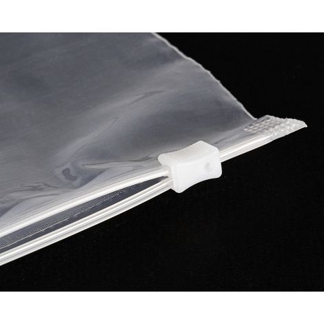 Zip-Beutel ohne Beschriftungsstreifen (L x B) 200 mm x 100 mm Transparent Polyethylen 1 St. (1/3)
