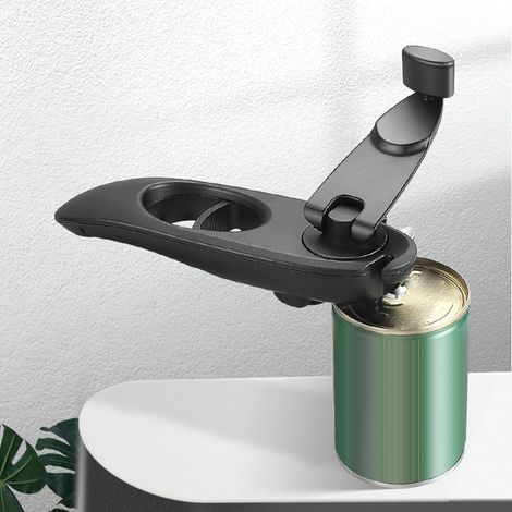 8-in-1 Dosenöffner, multifunktionaler manueller Flaschenöffner, Kurbeldosenöffner, Flaschenöffner für Mineralwasser und Bier, magnetisches Werkzeug. (1/5)