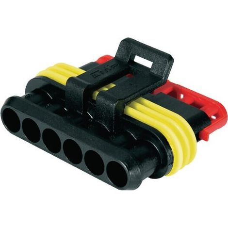 Caja para enchufe 6 polos Hembra UNIVERSAL LA89014KR