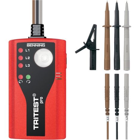 Indicador de secuencia de fase TRITEST pro Benning
